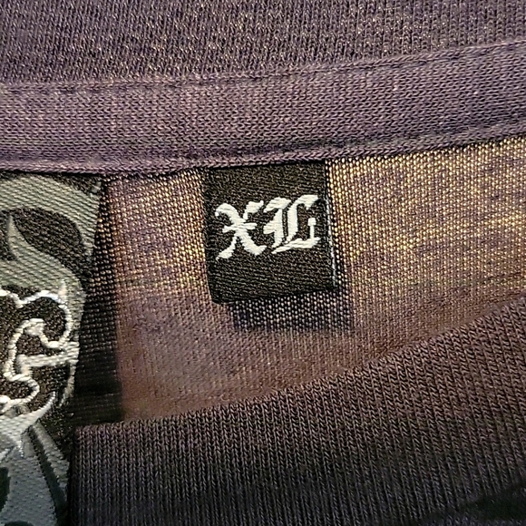 ROAR ENOUGH EXCUSES STUDDED SHIRT....XL - Picture 5 of 12